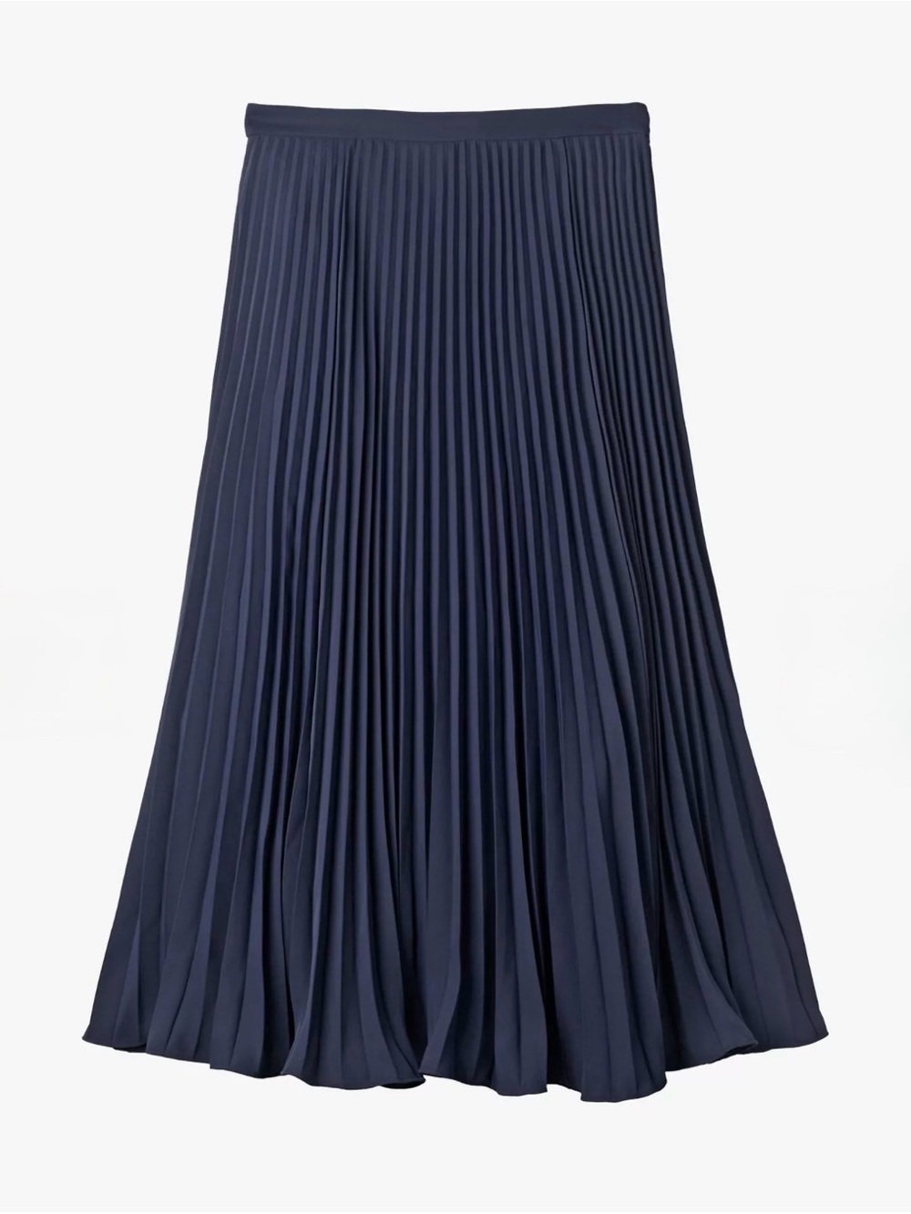 Boden Kristen Navy Pleated Skirt size 4